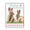 Stupell Industries Easter Blessings Gingham Spring Bunnies Framed Giclee Art